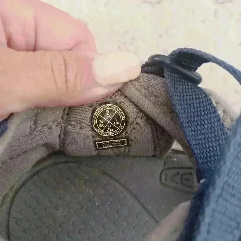 Keen Youth Blue And Gray Little Kids' Venice H2 Gorpcore Waterprpof Sandal 2